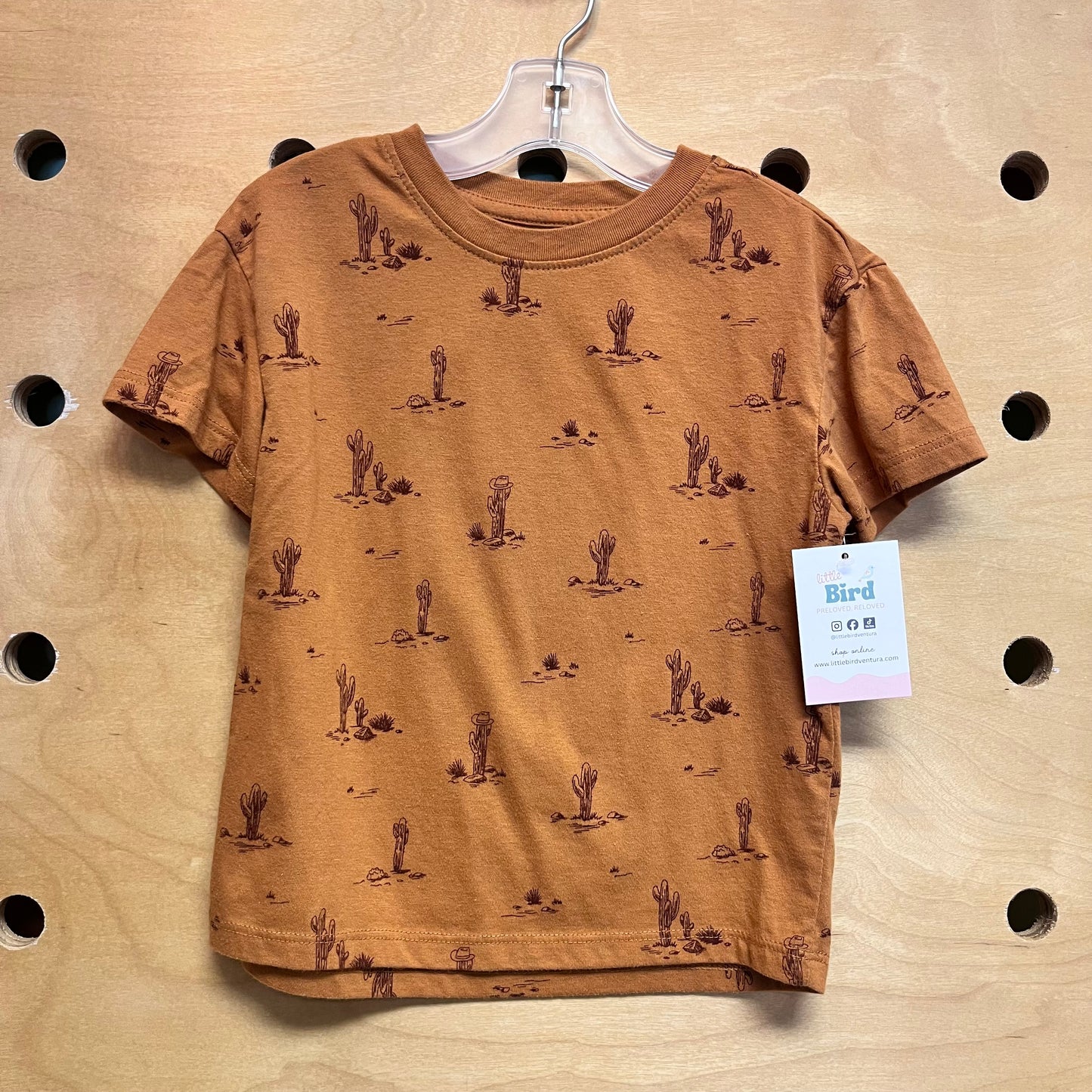 Mustard Western Cacti Tee