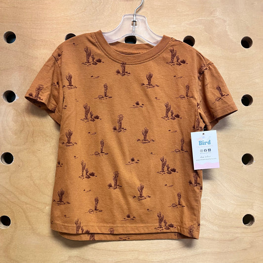 Mustard Western Cacti Tee