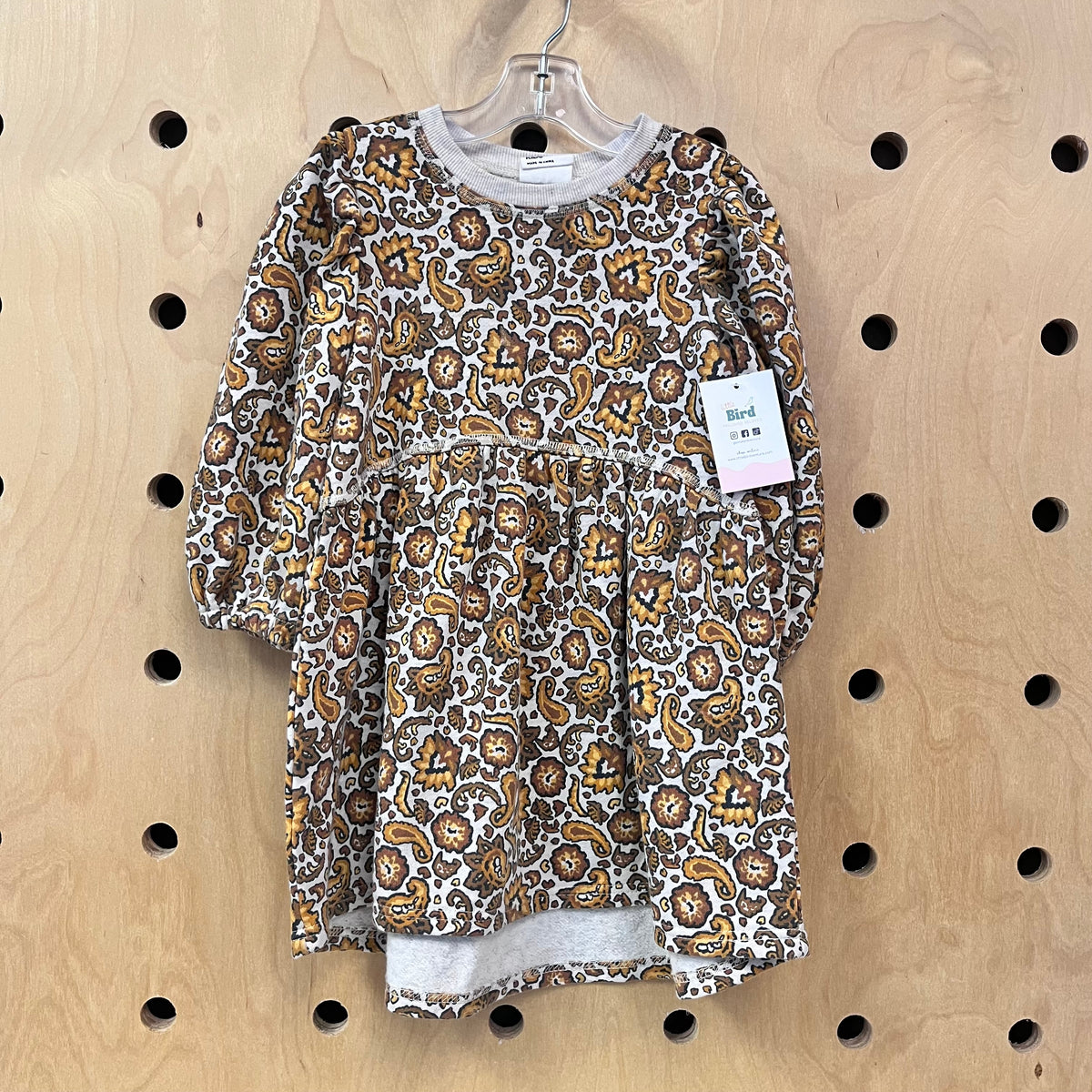 Paisley Mustard Dress