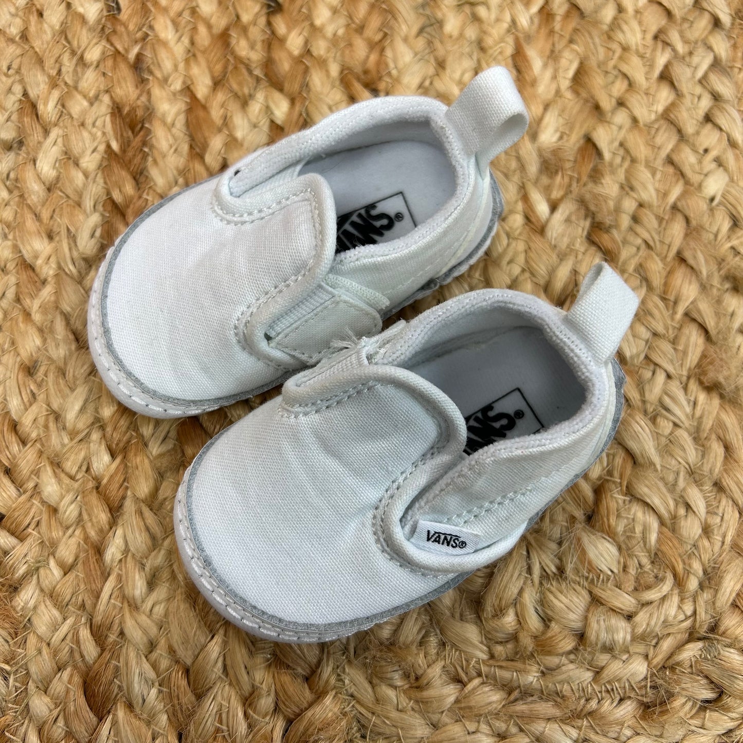 White Crib Shoes