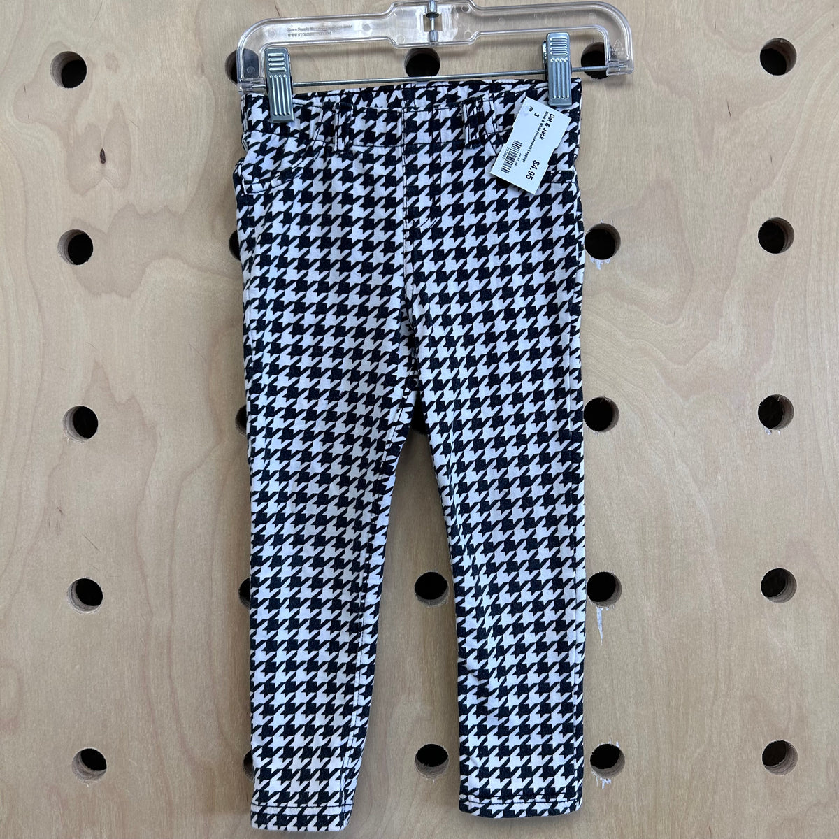 Black & White Houndstooth Leggings