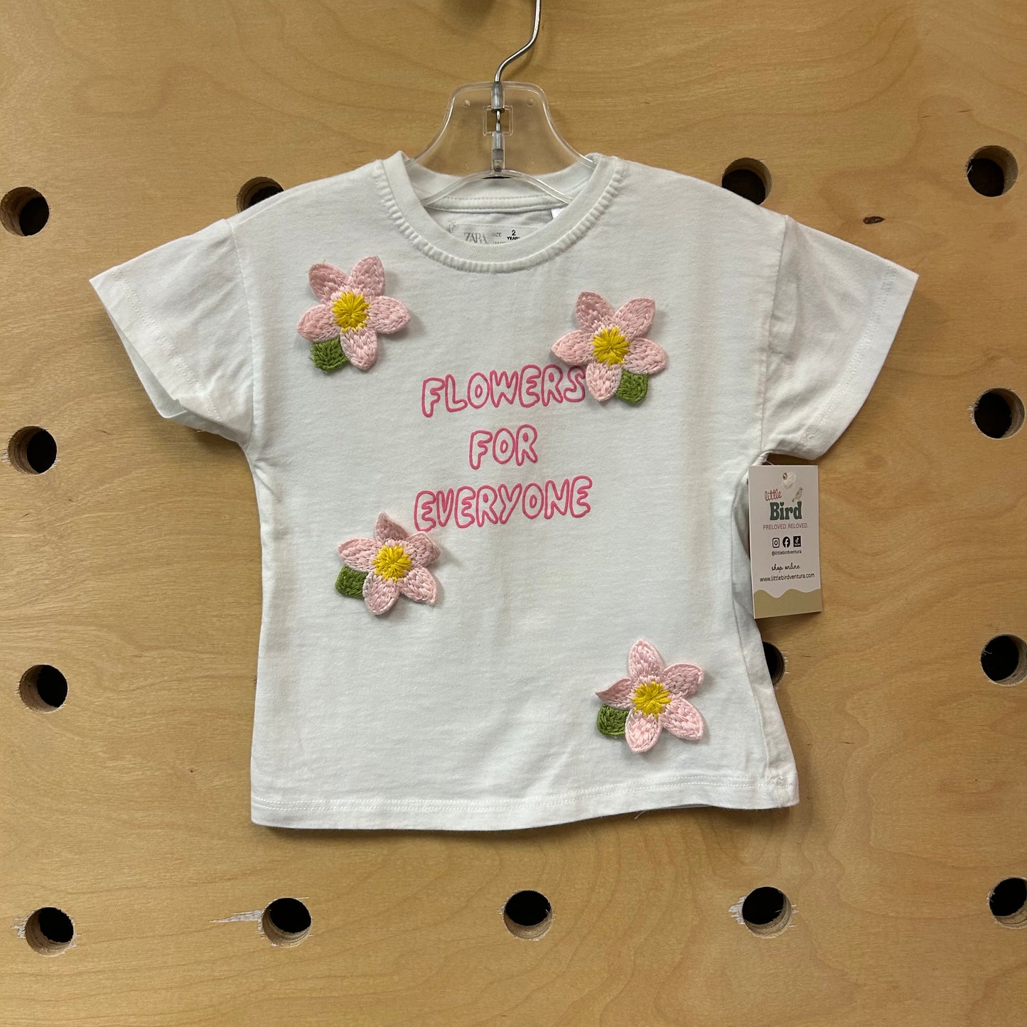 White Flowers are for Everyone Tee