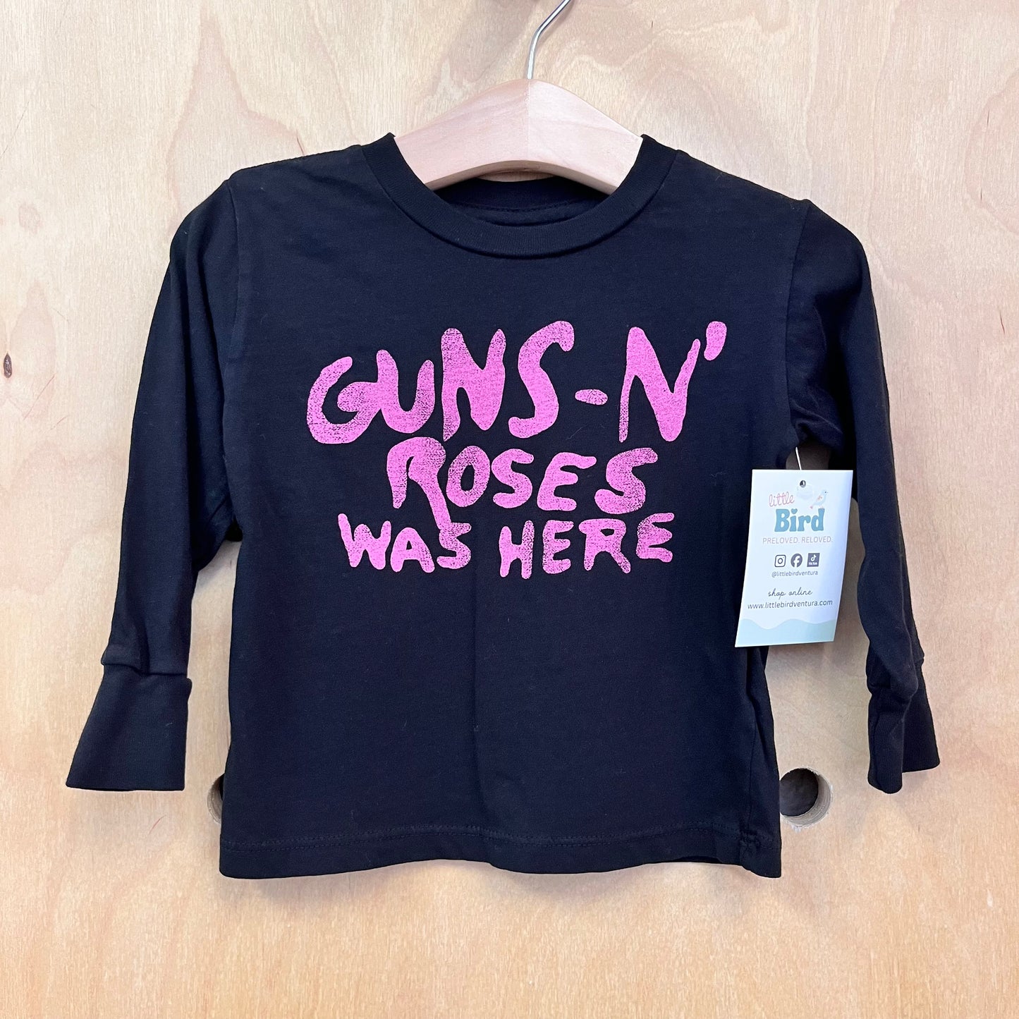 Black Organic 'Guns N' Roses' LS