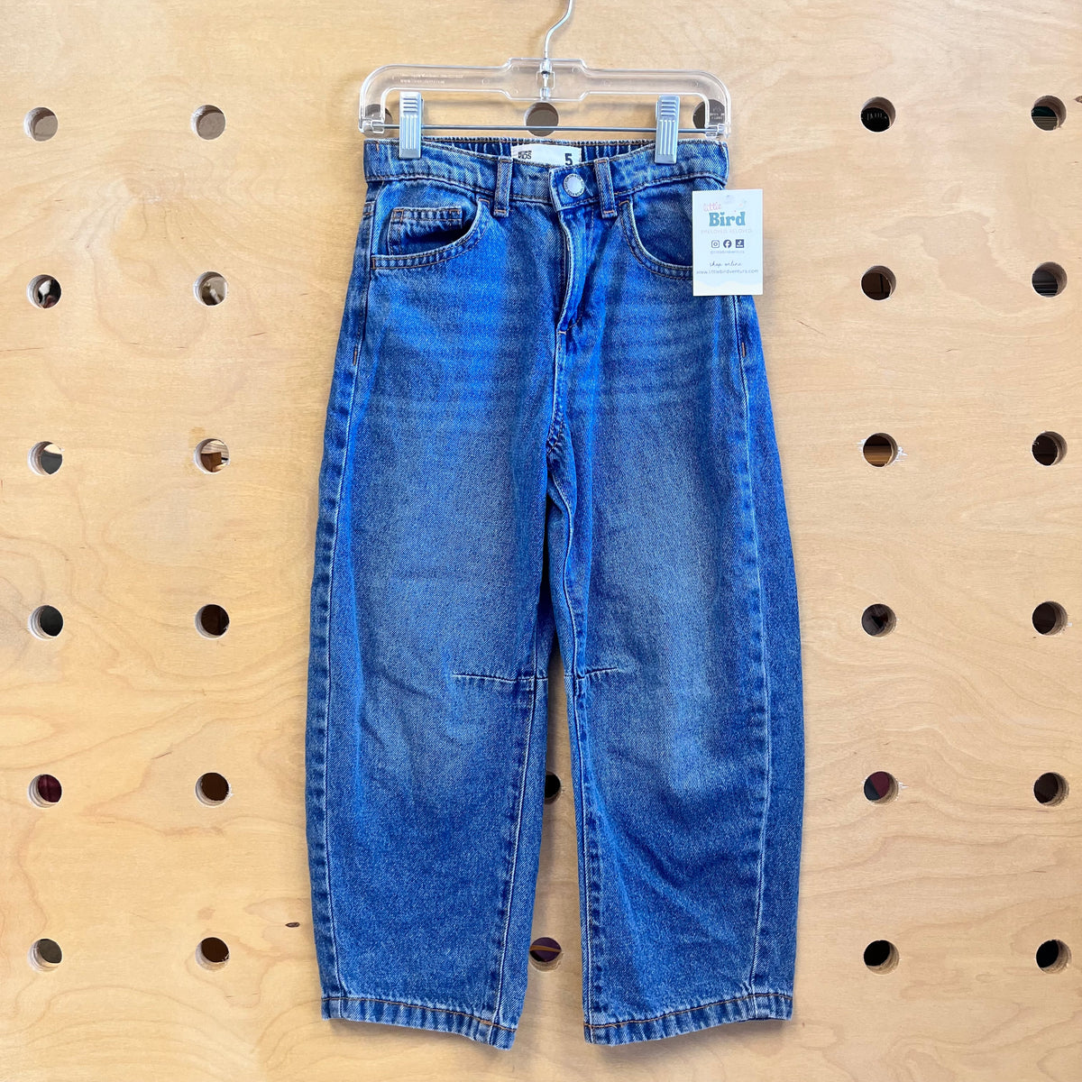 Barrel Leg Denim