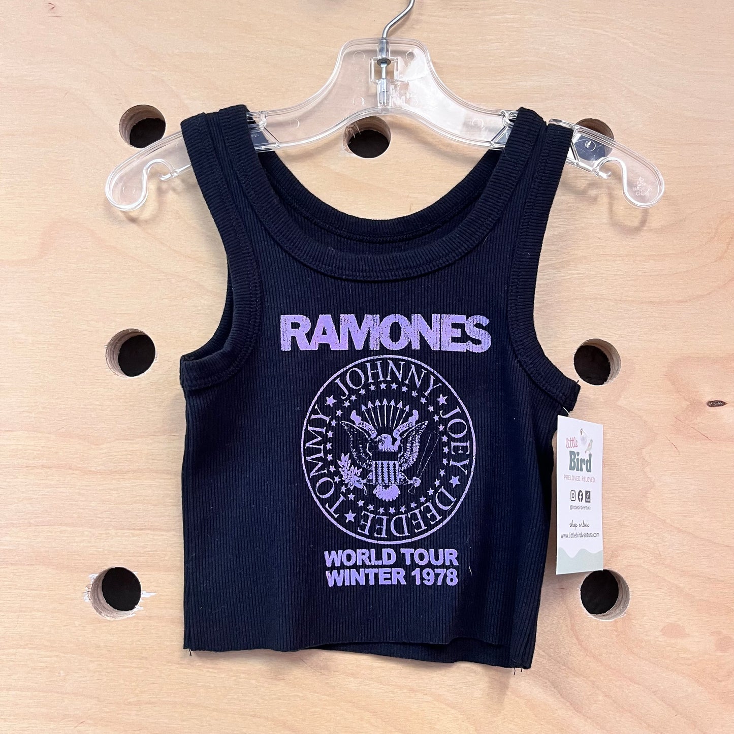 Black 'Ramones' Tank
