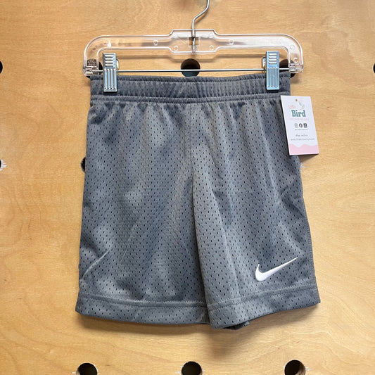 Grey Breathable Active Shorts