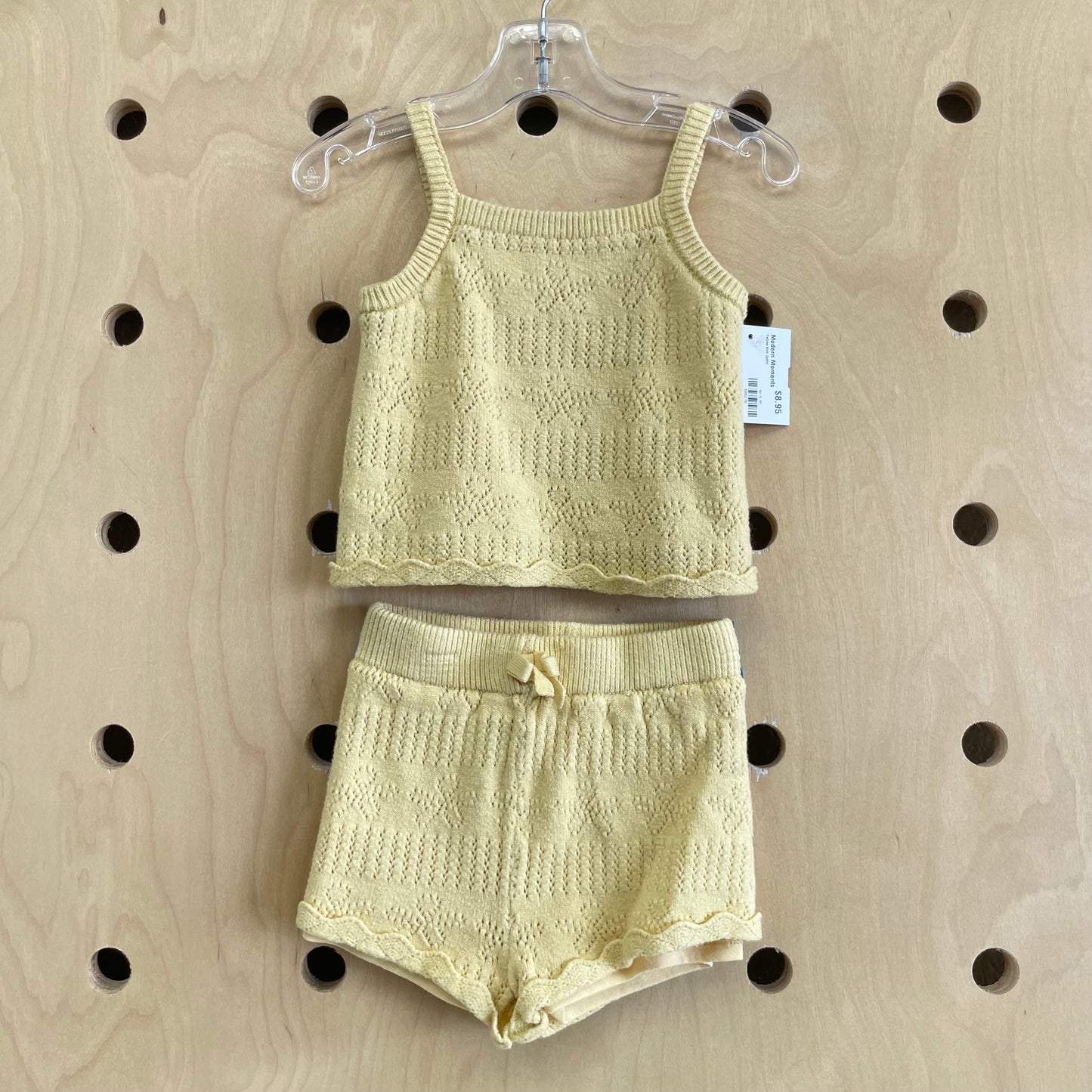 Yellow Knit Outfit