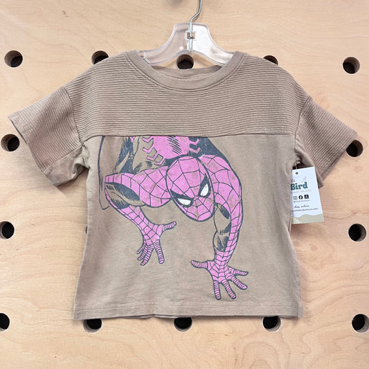 Tan Spider Man Tee