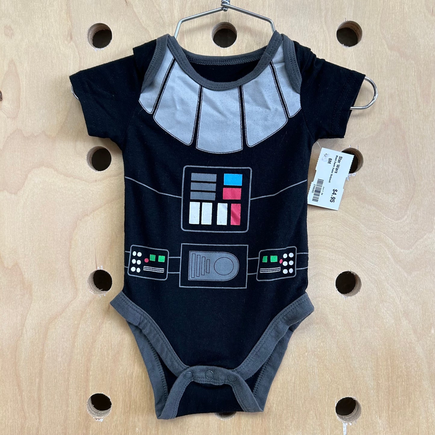 Black Darth Vader Bodysuit