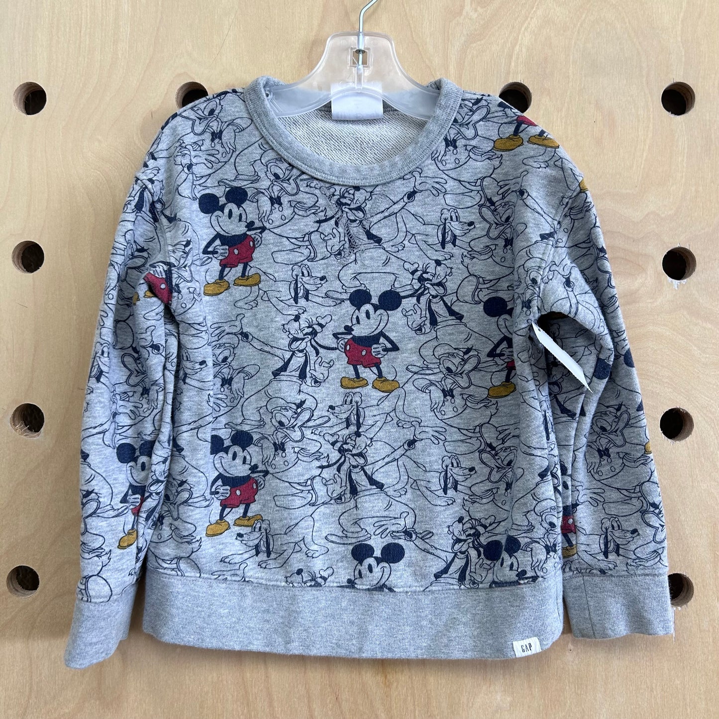 Grey Mickey Crewneck