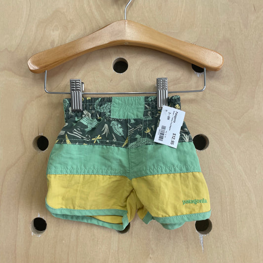 Green + Yellow Frog Baggies