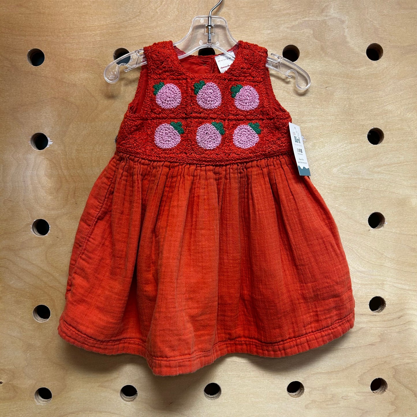 Orange Strawberry Dress