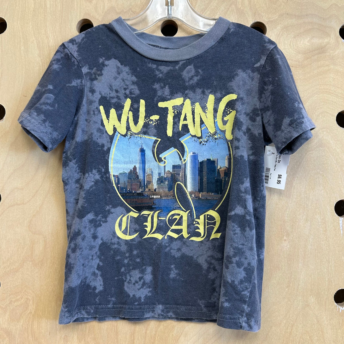 Grey Tie Dye Wu-Tang Tee