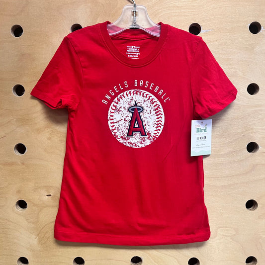 Red Angels Baseball Tee