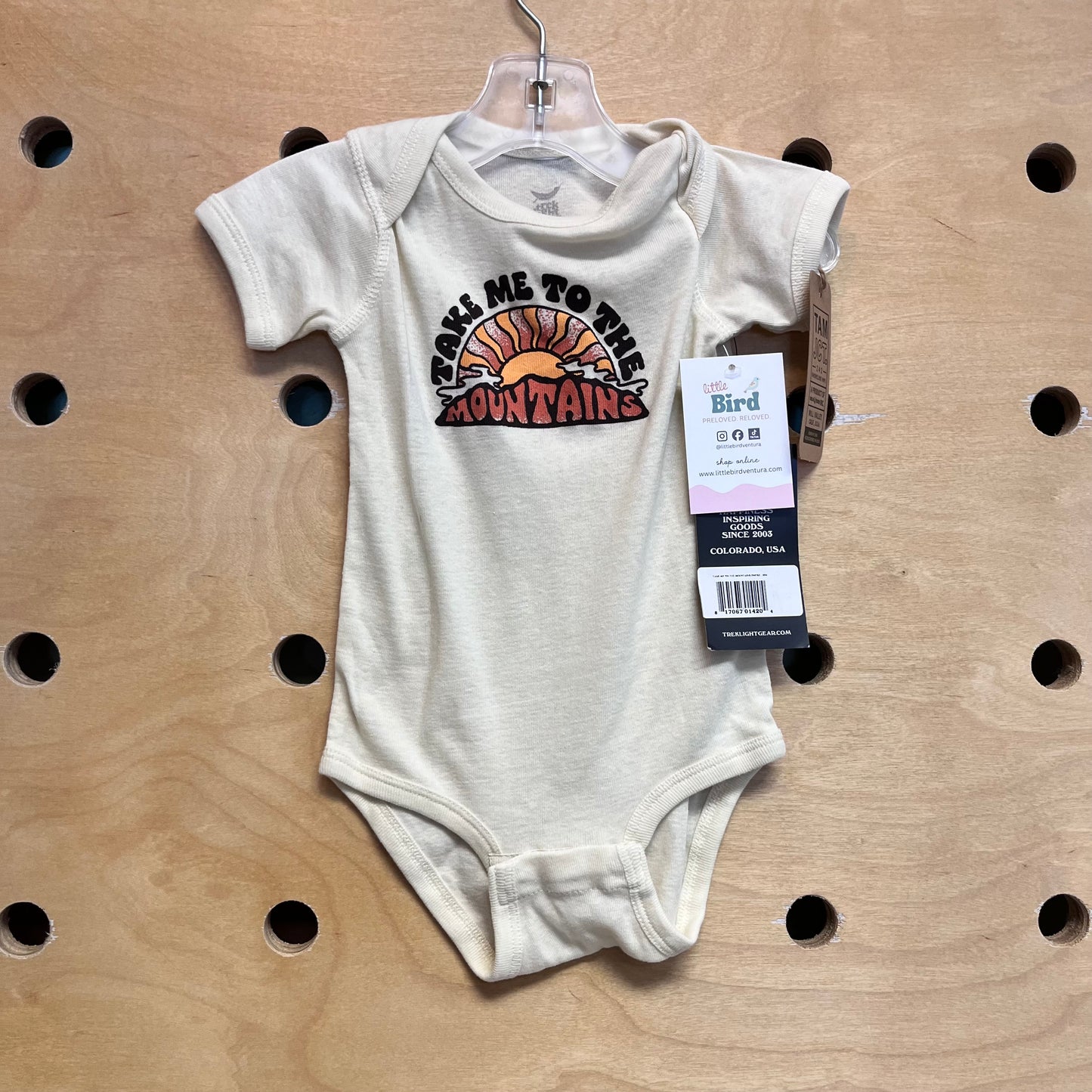 Cream Mountains Bodysuit NEW!