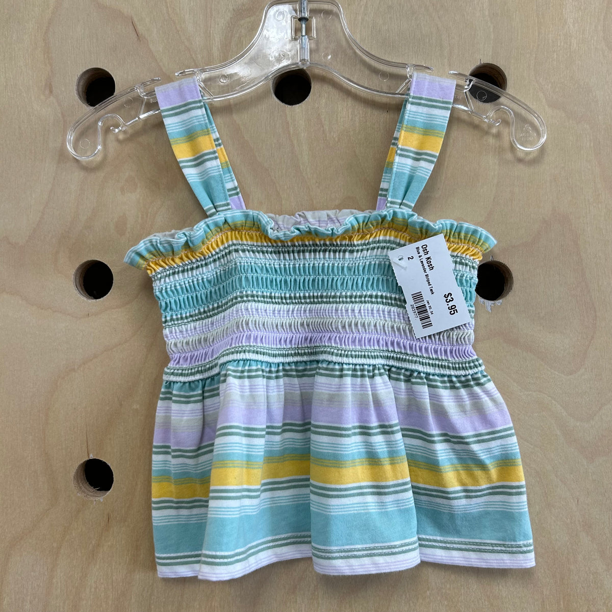 Blue & Lavender Striped Tank