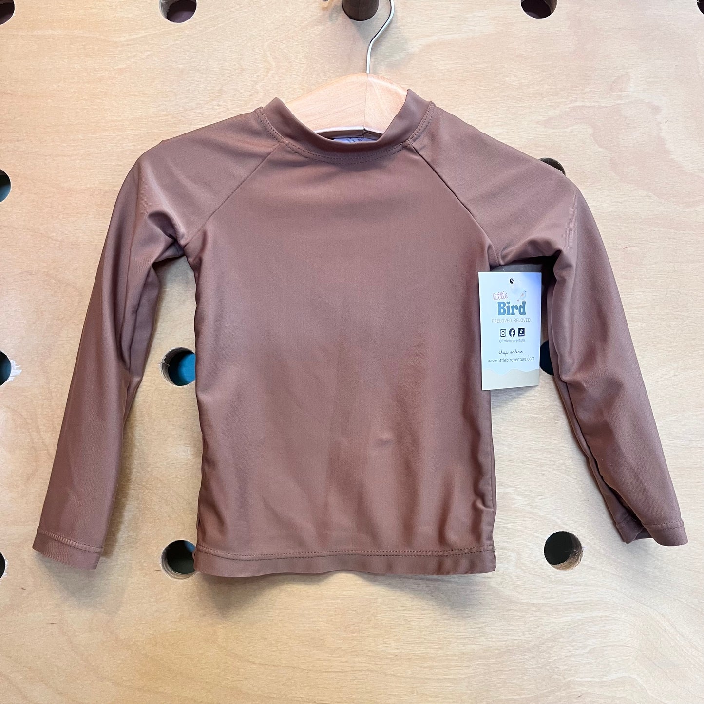 Brown Rash Vest LS