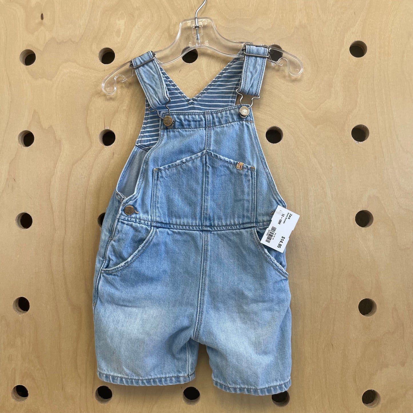 Denim Shortalls