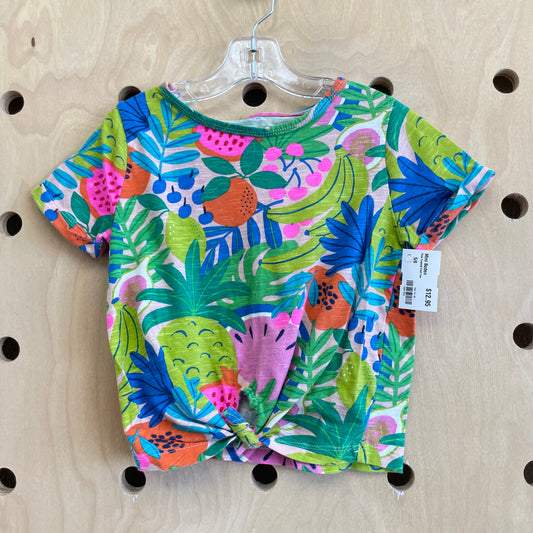 Pink Tropical Fruit Tee