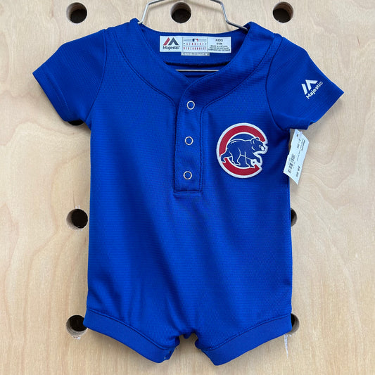 Chicago Cubs Jersey Romper