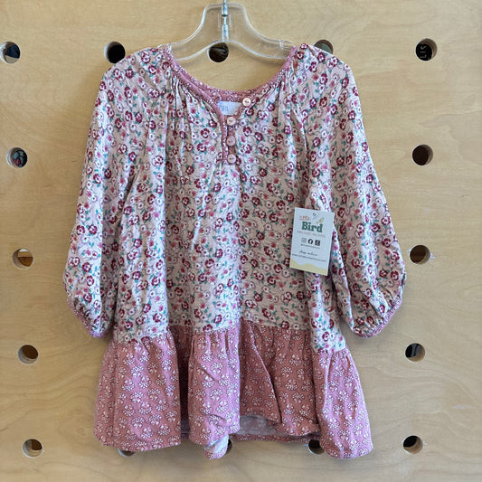 Pink Floral Dress