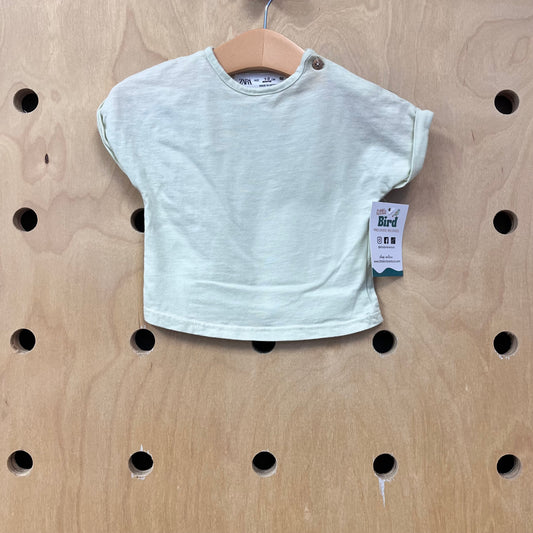 Chartreuse Cuffed Tee