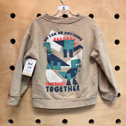 Tan 'Empower Together' Pullover