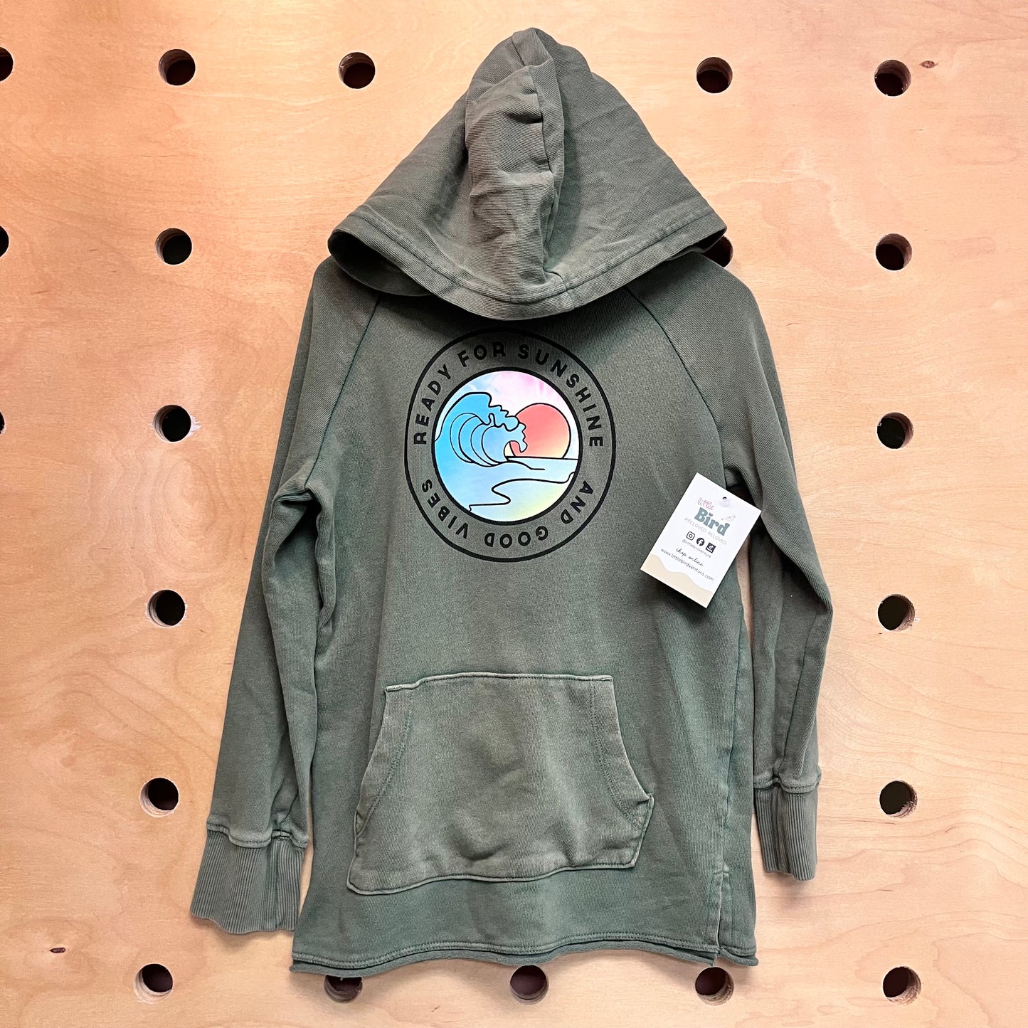 Olive 'Ready For Sunshine' Hoodie