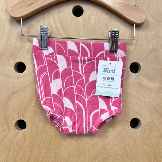 Pink & White Bamboo Shorties