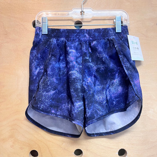 Purple/Black Athletic Shorts