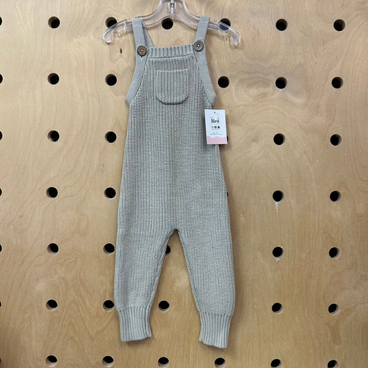Taupe Knit Romper NEW!