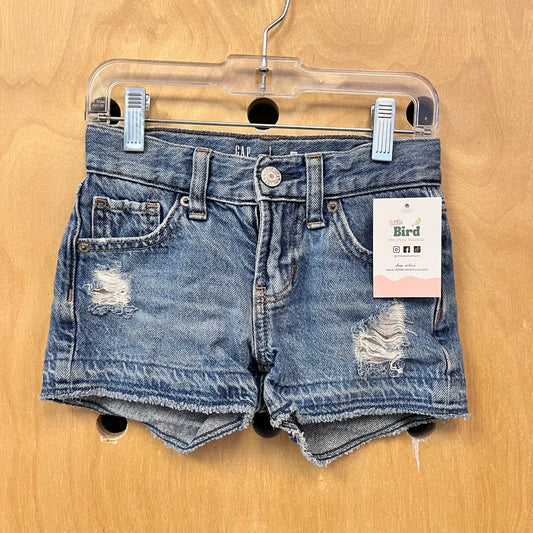 Denim Low Stride Shorts