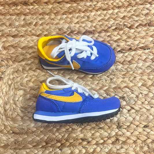 Blue & Gold Waffle Trainer 2 Sneakers