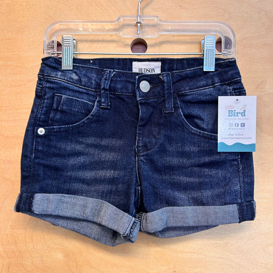 Dark Denim Stretchy Shorts