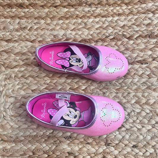 Pink Minnie Mouse Flats