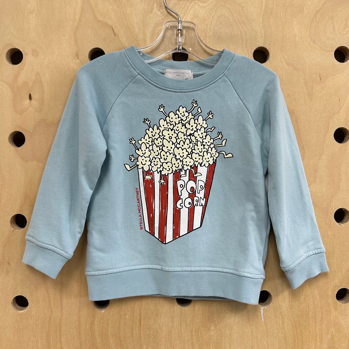 Blue Pop Corn Sweatshirt