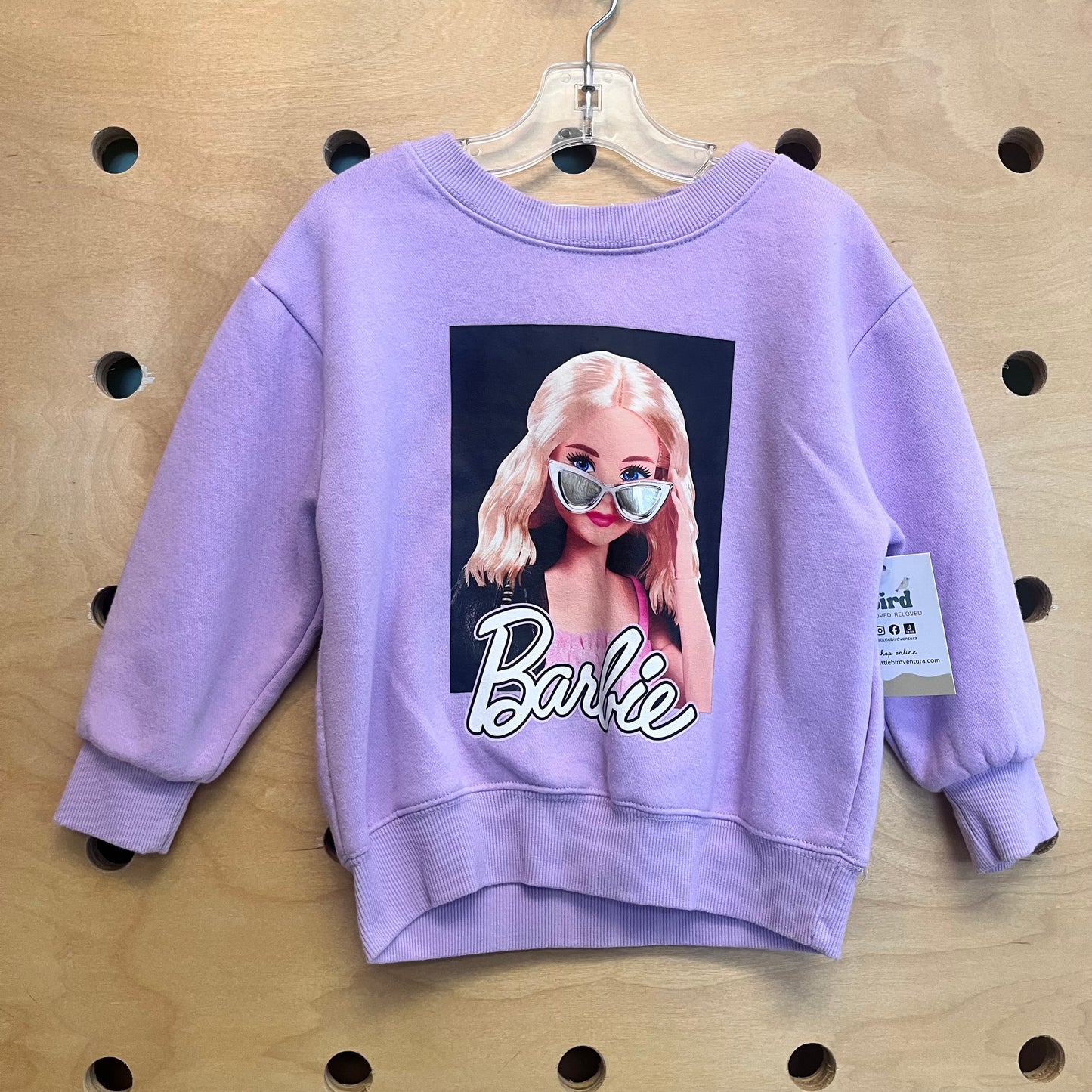 Purple Barbie Sunglasses Pullover