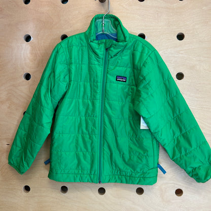 Nano Puff Brick Quilt Jacket Green