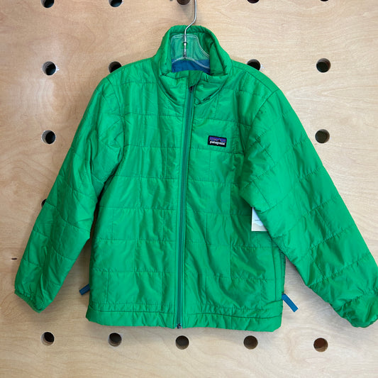 Nano Puff Brick Quilt Jacket Green