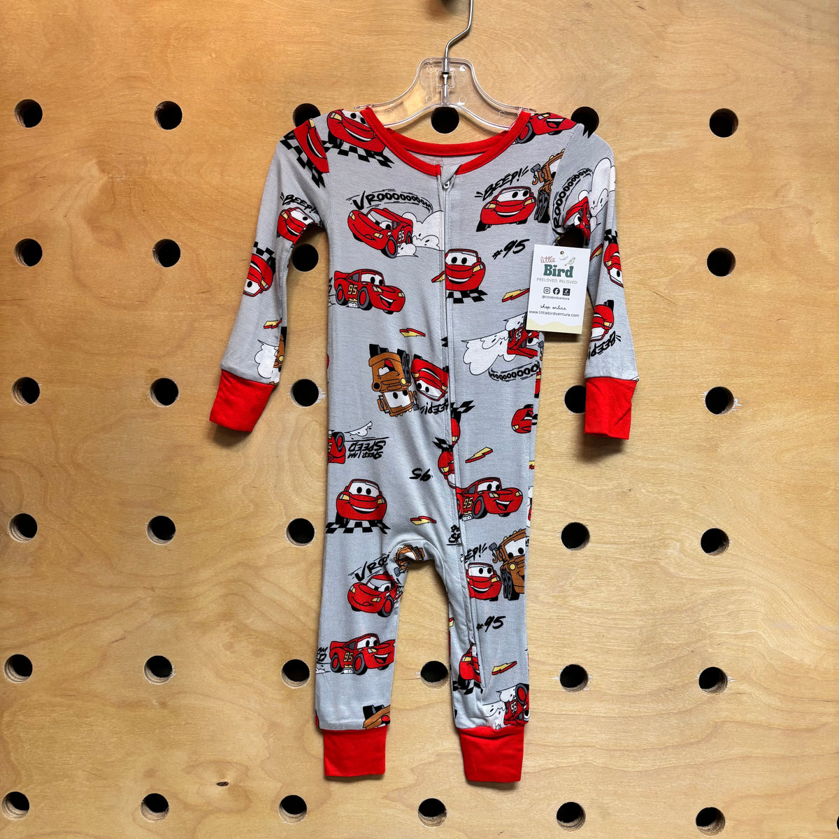Grey Lightning Mcqueen Zippy