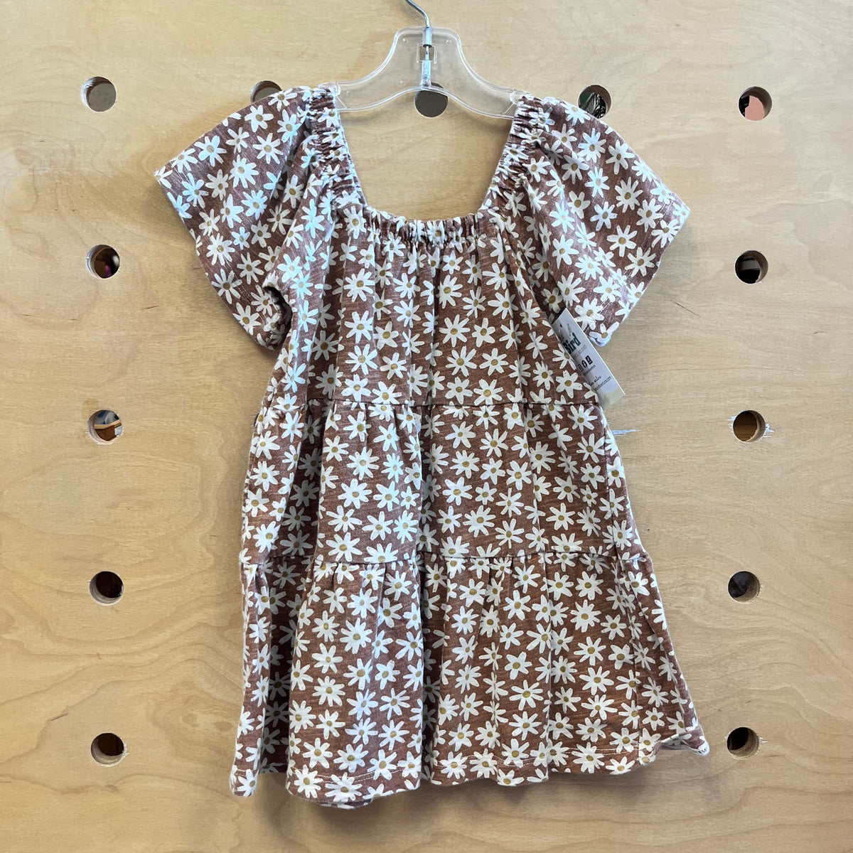 Brown Daisy Dress