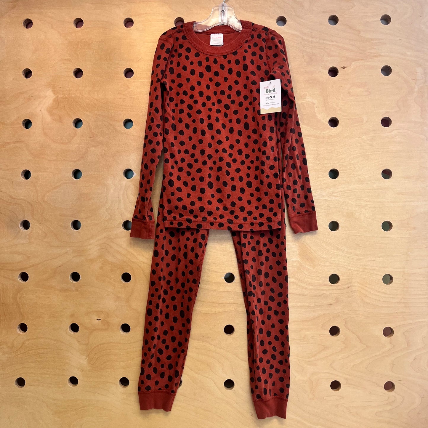 Organic Rust/Brown Spotted PJ's