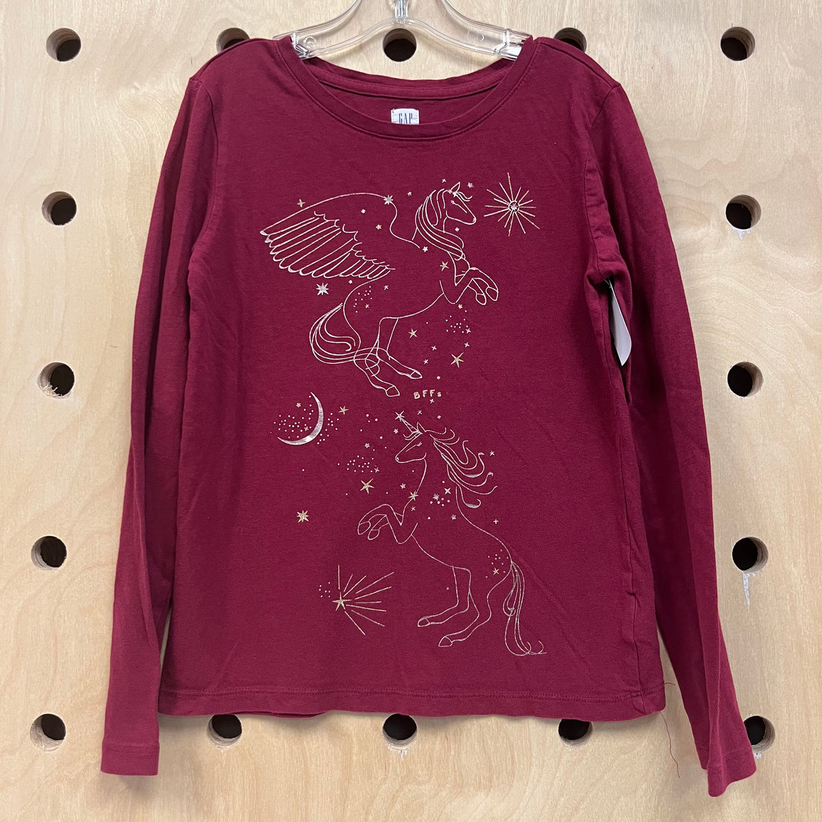 Maroon Gold Pegasus Tee