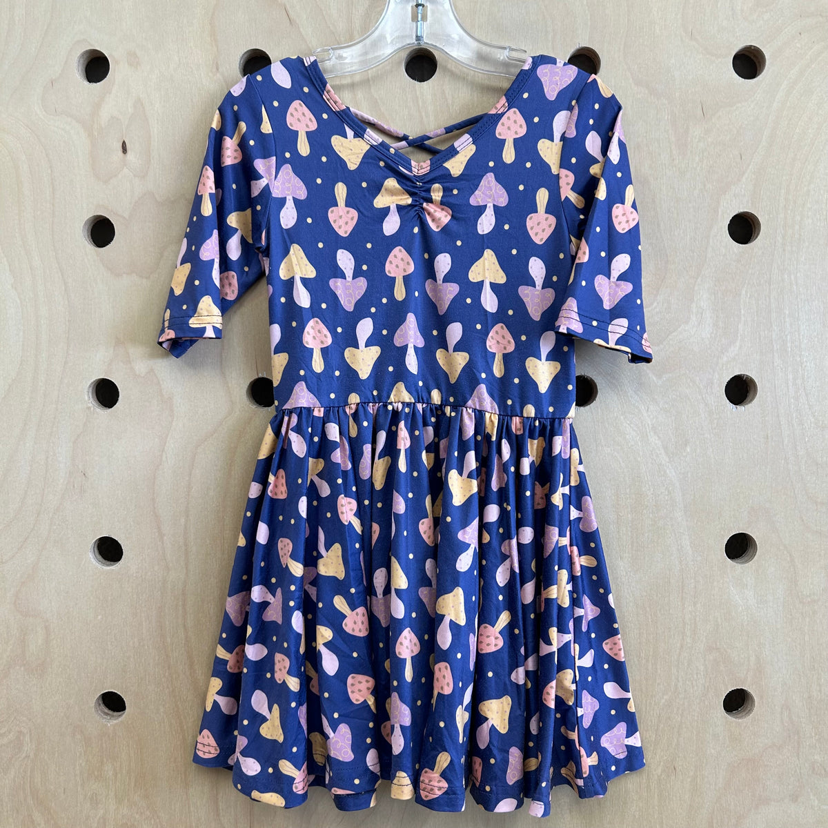 Blue Mushroom Ballerina Dress