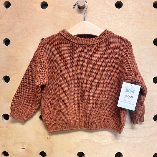 Brown Knit Sweater
