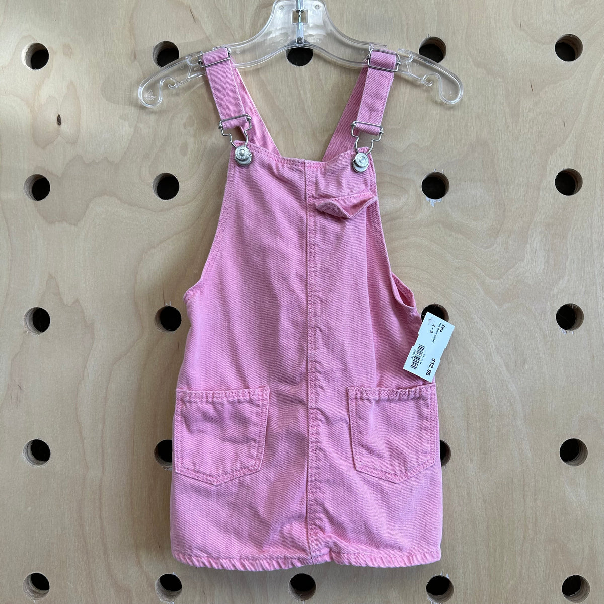 Pink Denim Skirtall