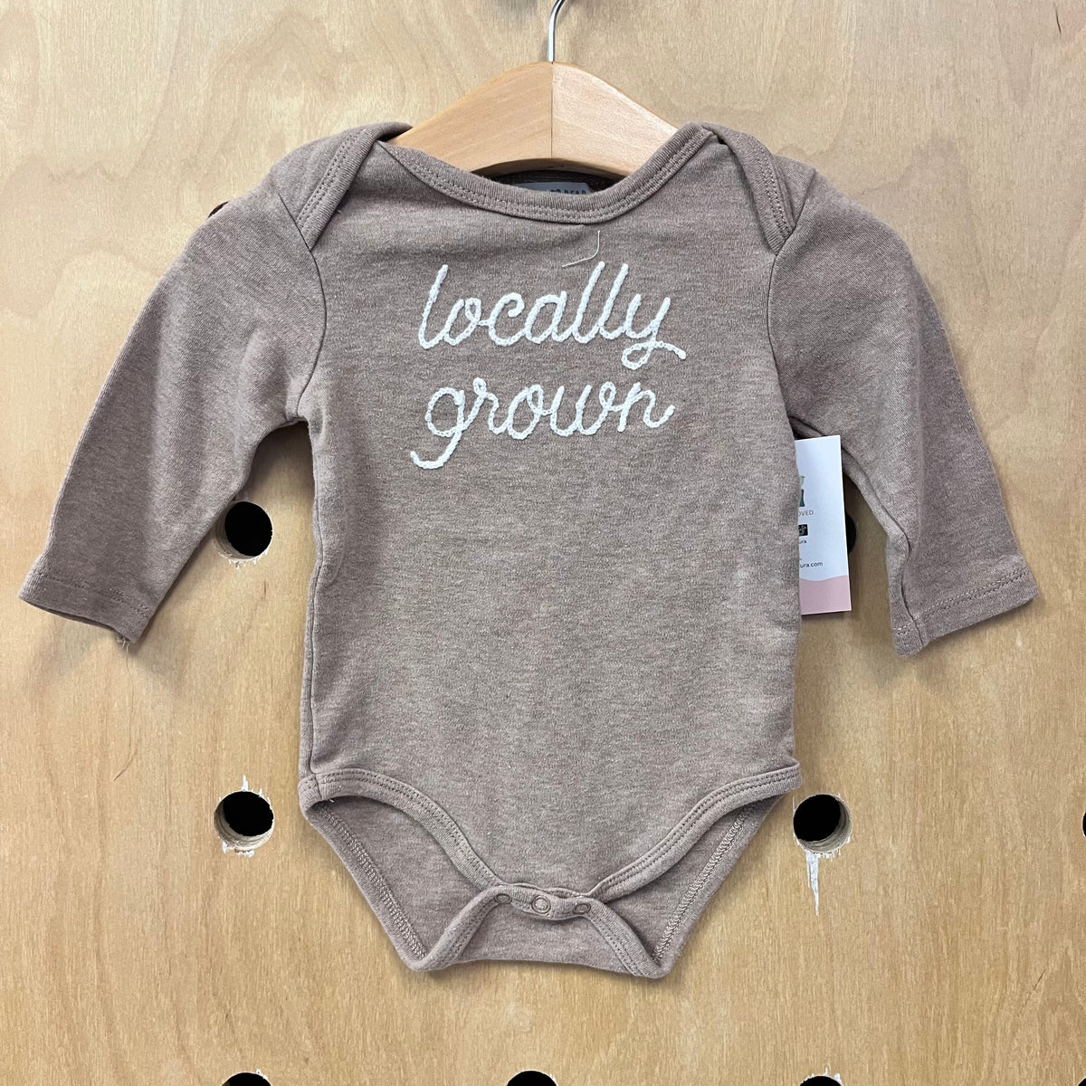 Brown Locally Grown Bodysuit