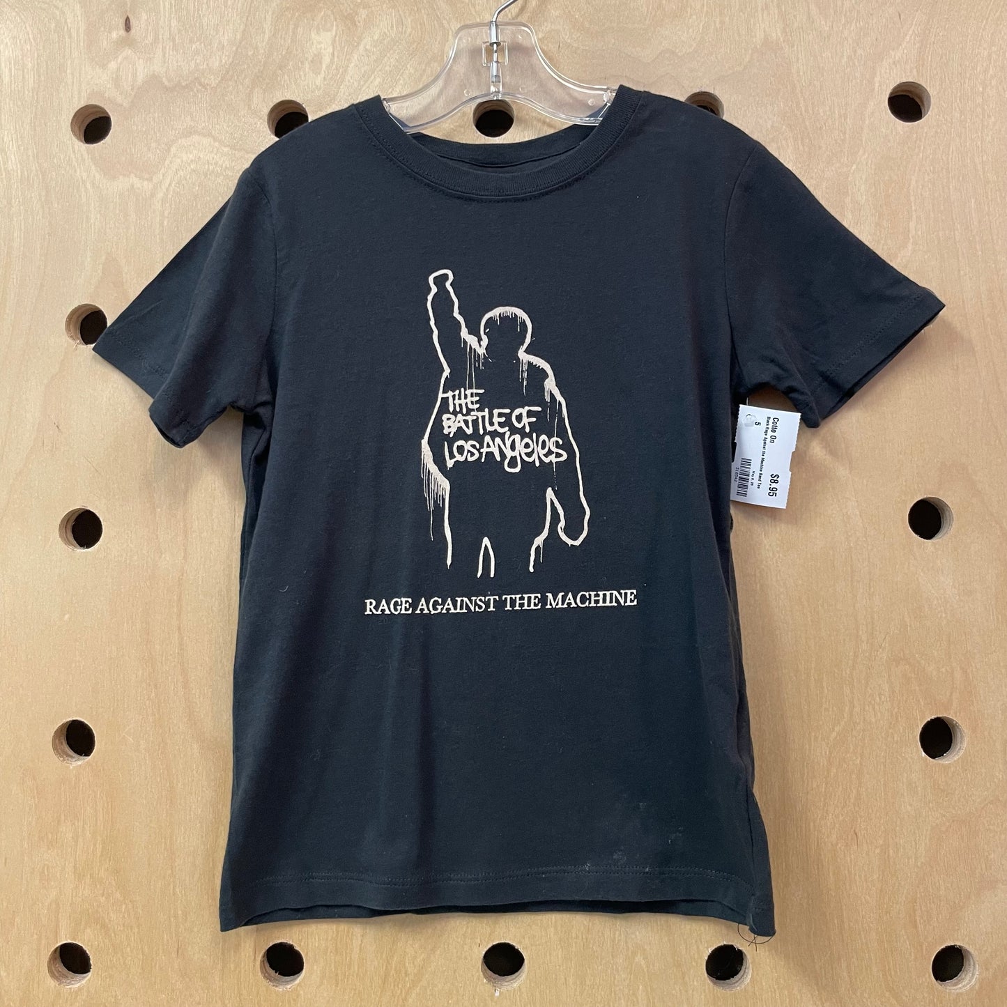 Black Rage Against the Machine Band Tee