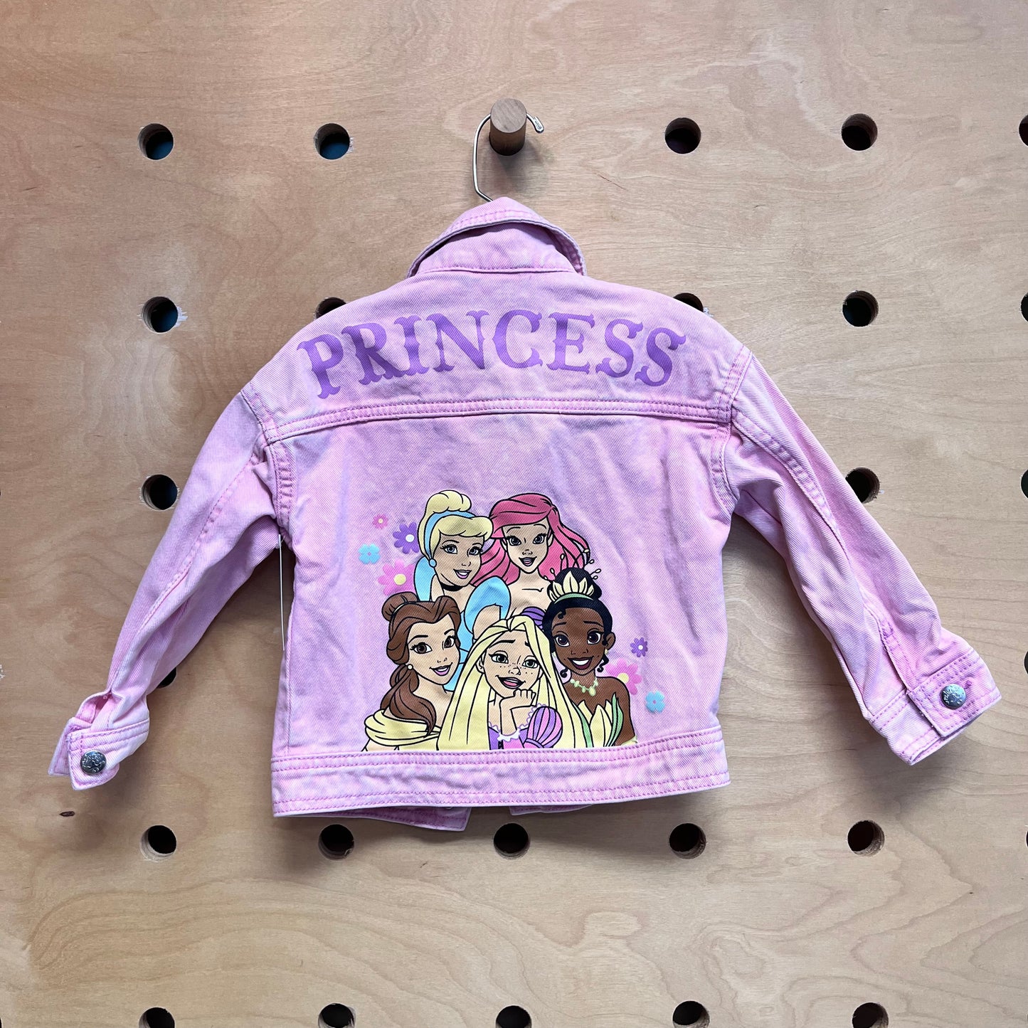 Pink Princesses Denim Jacket