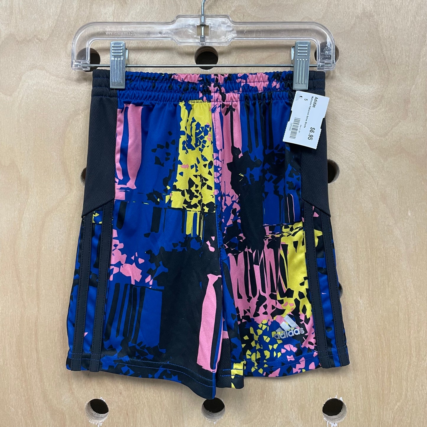 Multicolor Patterned Active Shorts